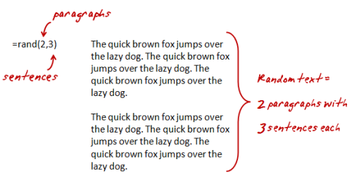 How to PowerPoint - generate random text How to PowerPoint - generate random text