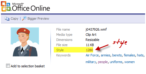 How to PowerPoint - find clip art of the same style