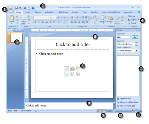 How to PowerPoint - overview of the PowerPoint workspace