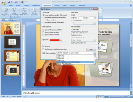 How to PowerPoint - quick screencast tip for PowerPoint