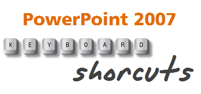 How to PowerPoint - keyboard shortcuts in PowerPoint 2007